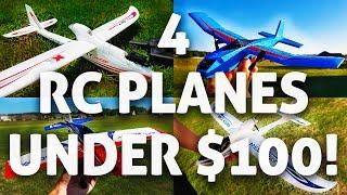 4 FUN & CHEAP RC Planes Under $100