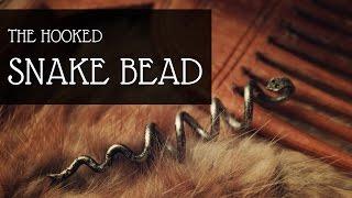 How to place your Hooked Snake hair bead