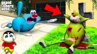 JACK Died But Who KILLED ? OGGY Find In Gta 5 With Franklin & Shinchan in Gta 5