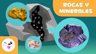 ROCAS y MINERALES para niños - ¿En qué se diferencian? - Ciencias para niños