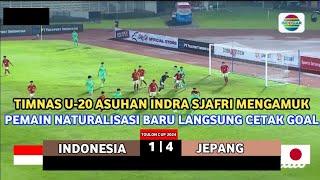  LIVE KICK OFF 1900 WIB  TIMNAS INDONESIA U-20 VS JEPANG • LAGA KE 3 • TOULON CUP 2024 Ilustrasi