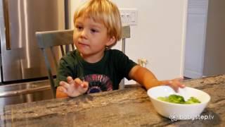 육아정보 새로운 음식에 도전하기  조리법 - babystep.tv
