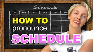 Английские слова Как произносится РАСПИСАНИЕ на английском   How to pronounce SCHEDULE