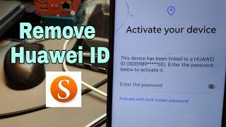 Huawei Y7pP40 lite E ART-L28 ART-L29 Remove Huawei ID Bypass FRP. Sigmakey.