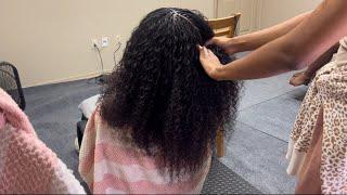 Micro braids with human hair  easy tutorial