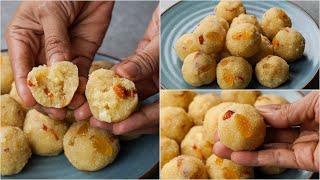 Easy Suji Laddu Sweets  Suji Sweets Recipe  Rava Laddu Recipe  Delicious Suji Sweets Recipe