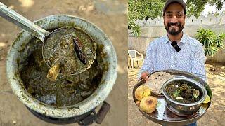 रजवाड़ा हरा मास Traditional Rajasthani Mutton at RAWAL FORT by VISHAN SINGH   Jaipur Food ￼￼Tour