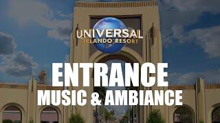 Universal Studios Orlando  Entrance Music & Ambiance  Relaxation and Peace