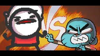 Gumball gets beat up rematch