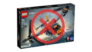 Kriegsspielzeug  LEGO Technic 2020 Bell Boeing Osprey Helicopter 42113 erscheint NICHT
