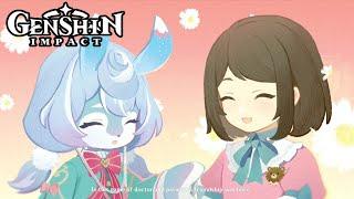 Sigewinne Melusine BackStory Cutscene Animation Sigewinne Story Quest Genshin Impact 4.7