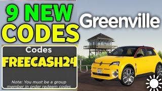 UPDATEGREENVILLE CODES JUNE 2024  ROBLOX GREENVILLE CODES 2024