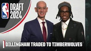 Spurs draft Rob Dillingham with 8th pick & trade him to the Minnesota Timberwolves  2024 NBA Draft