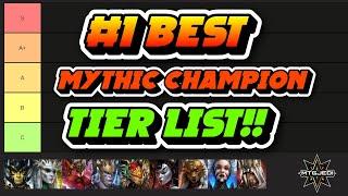 #1 Best Mythical Champion Tier List  Raid Shadow Legends