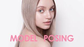 Modeling poses Beauty photo shoot  Fashion model posing movements for showing face jewelry  How to