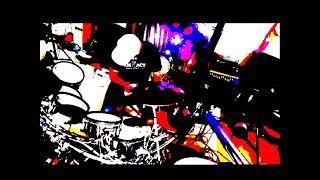 Mark Minervini playing drums to White Heat Red Hot by Judas Priest