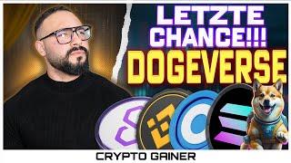 DOGEVERSE Presale LETZTE CHANCE 66% GELOCKT Jetzt noch kaufen? Meme Coin Presale Dogeverse