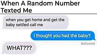 FUNNIEST WRONG NUMBER TEXTS