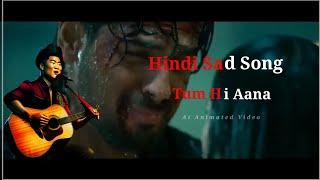 Hindi Sad Song  Tum Hi Aana  Ai Animated Video  #song #ytsong #trendingsong #JubinNautiyal