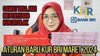 Wajib nonton Update Aturan Baru KUR BRI Bulan Maret 2024