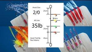 Assembling  A Mackerel Feather Rig for Sea Fishing