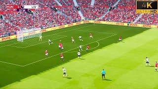 PES 2024 NEW Ultra Realistic Graphics Mod  Manchester United vs Liverpool  PES 2021 Mods  4K