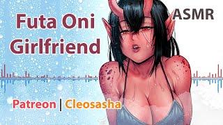 ASMR Showering  With Your Futa Oni  Girlfriend Roleplay RP F4A