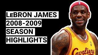 LeBron James 2008-2009 Season Highlights  BEST SEASON