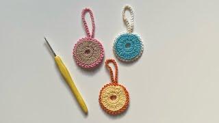 Crochet - KeychainKeyring - Very Easy And Quick Pattern