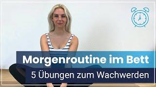 Morgenroutine im Bett - Fit in 5 Minuten  5 Übungen