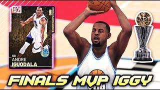 PINK DIAMOND FINALS MVP ANDRE IGUODALA IS INCREDIBLE  NBA 2K19 MyTEAM GAMEPLAY