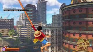 One Piece World Seeker Swing like Spider Man - Easter Egg