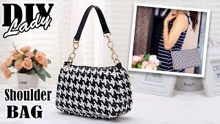 DIY POPULAR DESIGN PURSE BAG  Cute Casual Tote Bag Tutorial