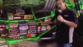 Monster Jam - Bumper To Bumper - Behind the scenes look at the Grave Digger.Monster Truck