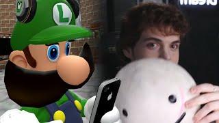 Luigi Reacts to Dreams face reveal