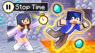 Stopping TIME To Help My FRIENDS In Minecraft