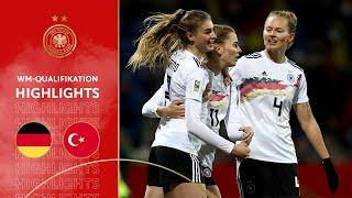 80-Machtdemonstration  Deutschland - Türkei 80  Highlights  Frauen  WM Quali