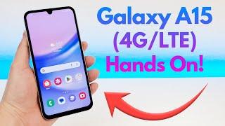 Samsung Galaxy A15 4GLTE - Hands On & First Impressions