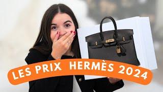 LE PRIX DES SACS HERMÈS 2024