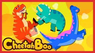 Dinosaur Poo Song   T-rex  Fun song  for kids  nursery rhymes  #cheetahboo
