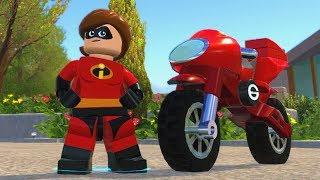 LEGO The Incredibles - Elastigirls Bike - Open World Free Roam Gameplay PC HD 1080p60FPS