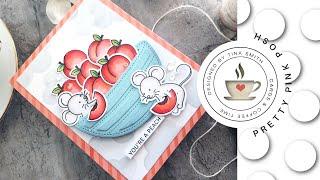 A fun Fruit Bowl with Friends  Pretty Pink Posh Fruit Salad  Friendship Card