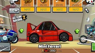 Hill Climb Racing 2 - Epic Mini FERRARI Gameplay