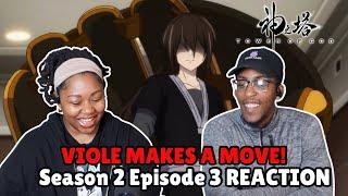 JUE VIOLE GRACE IS HIM  TOWER OF GOD Season 2 Episode 3 REACTION