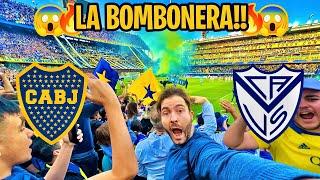 FUI NO MAIOR CALDEIRÃO DO MUNDO - LA BOMBONERA TREME Boca Juniors x Vélez