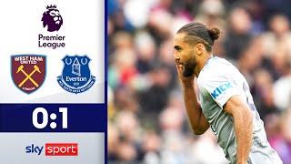 Everton feiert wichtigen Auswärtssieg  West Ham United - FC Everton  Highlights - Premier League