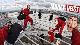 Money Heist Parkour vs POLICE Escape  Chase  Mission Impossible Epic Live Action POV 1.0