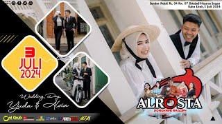 LIVE ALROSTA II WEDDING YUDA & ALVIA II ALFA AUDIO RW1 Bang Landho II AA MEDIA PUSAT