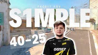 CSGO POV  s1mple 40K wfriends DUST2 POV  June 18 2023