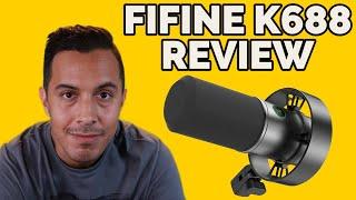 Fifine K688 USBXLR Dynamic Microphone Review